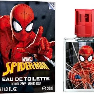 ادکلن کودک ونوجوان ایر وال مدل اسپایدر من مرد عنکبوتی marvel eau de toilette spider man by air val